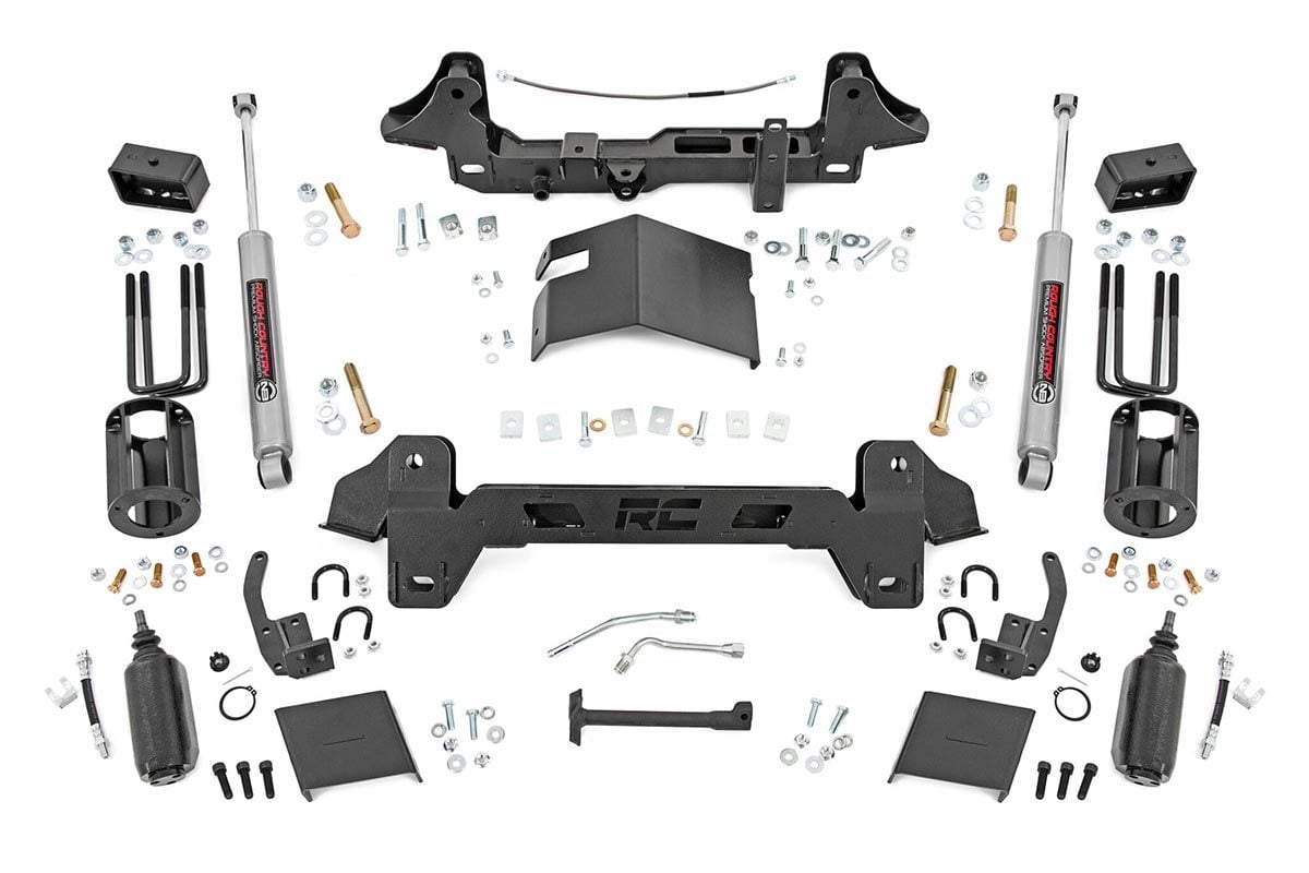 Toyota Tacoma Suspension Lift Kit - Front + Rear - Rough Country - 6-Inch Lift Kit - '95-'04